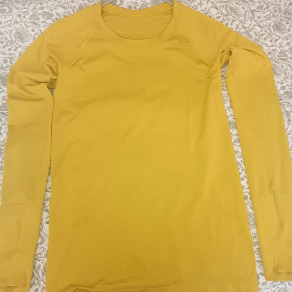 Lululemon- Olive Long Sleeve Women's Top